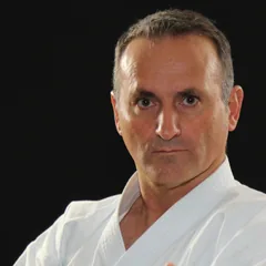 Shihan Con Kassis in his karate gi
